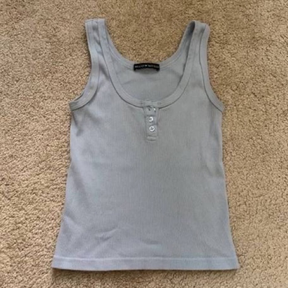 Brandy Melville light blue tank